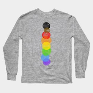 Rainbow Pride Bubbles Long Sleeve T-Shirt